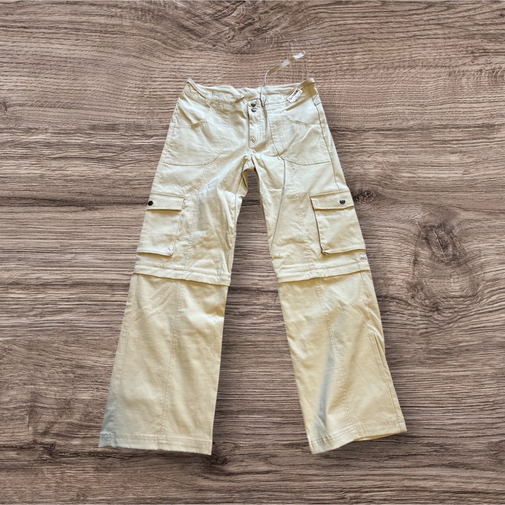 Prana Womens Beige Zip off pants for hiking NWT